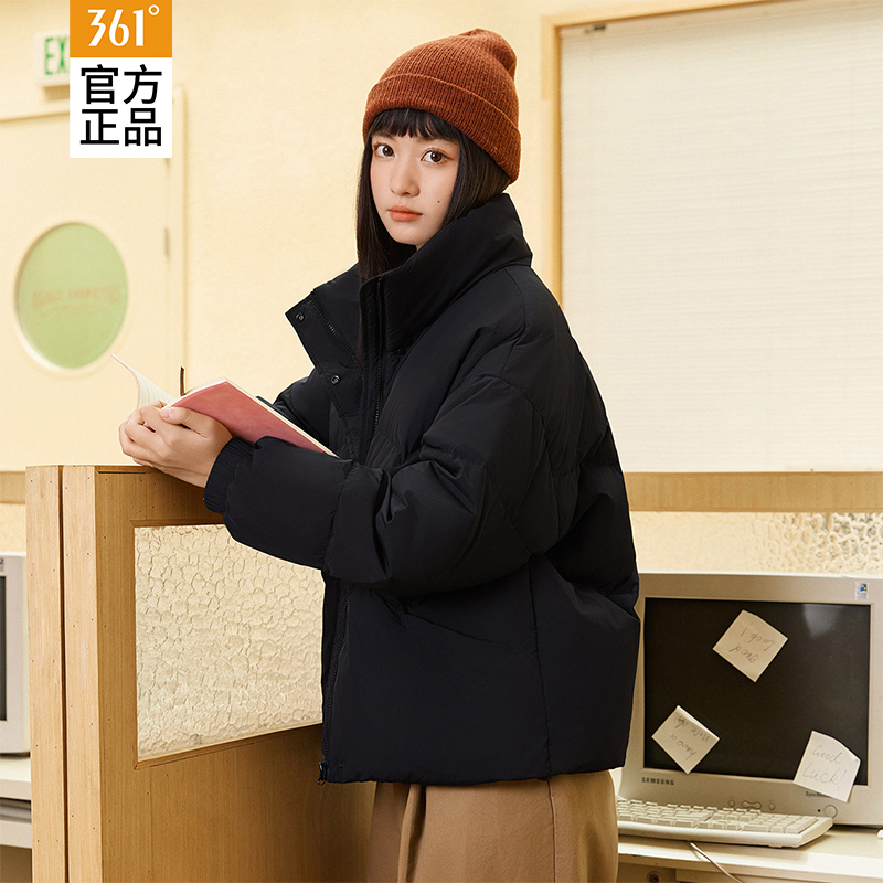 361连帽羽绒服女装棉服2025