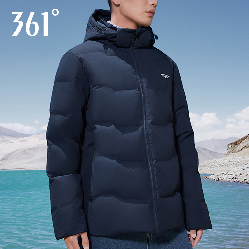 361羽绒服男短款加厚秋冬季