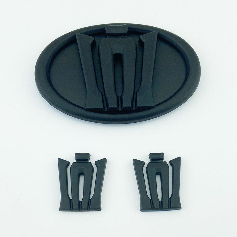 21-26年款皇冠陆放车标丰田改装C柱侧标贴后备门尾箱3D标志哑黑色