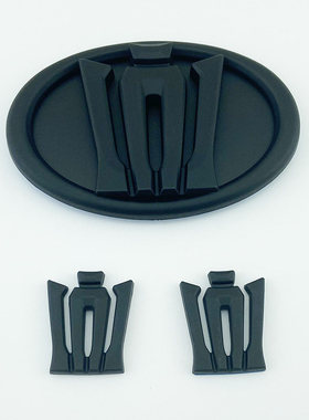 21-26年款皇冠陆放车标丰田改装C柱侧标贴后备门尾箱3D标志哑黑色