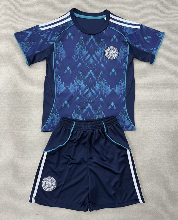 斯特城宝蓝短袖球衣套装男2526冷门足球服定制印号字速干运动队服