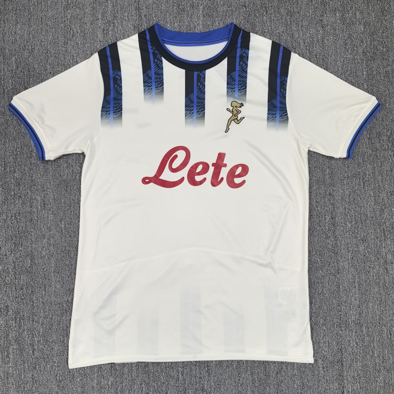 亚特兰大白色短袖球衣男2526新款冷门足球服上衣定制印号运动队服