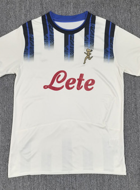 亚特兰大白色短袖球衣男2526新款冷门足球服上衣定制印号运动队服