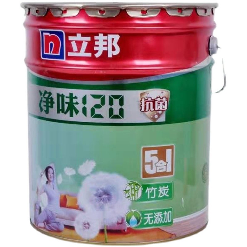立邦净味120抗菌五合一内墙乳胶漆