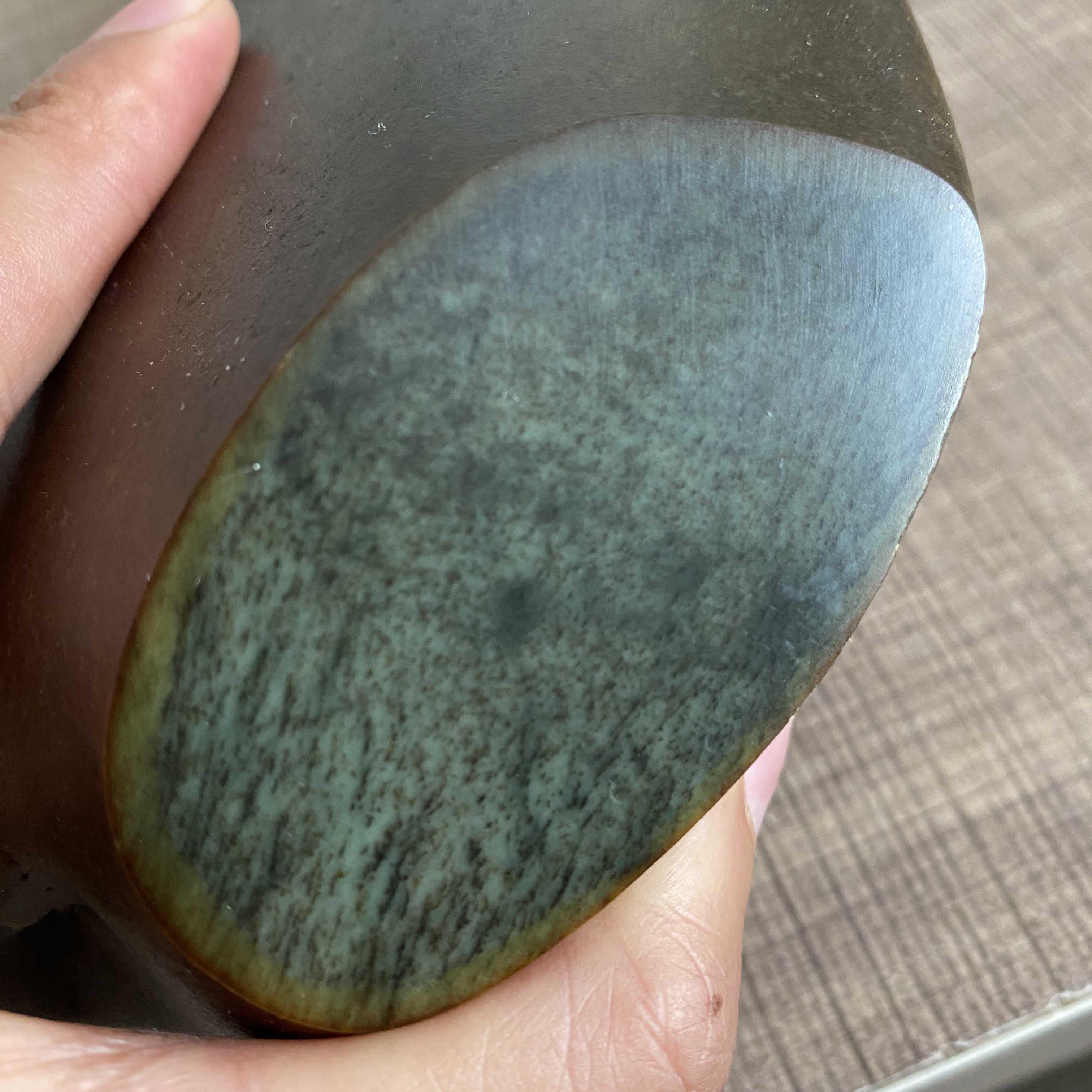 2.9公斤开窗明料铁锈皮水草沁沙枣青新疆和田玉摆件玉枕收藏籽料