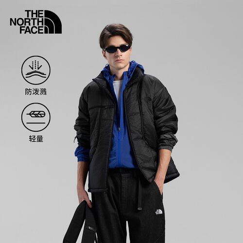 北面UE男轻量防泼水保暖棉服