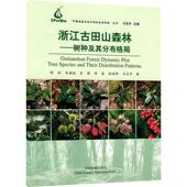 树种及其分布格局 patterns陈彬中国林业出版 tree and 浙江古田山森林 distribution species their 社