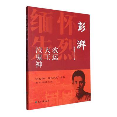 农运大王泣鬼神:彭湃郭雯婷花山文艺出版社