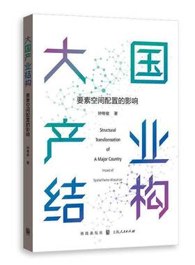大国产业结构:要素空间配置的影响:impact of spatial factor allocation钟粤俊格致出版社