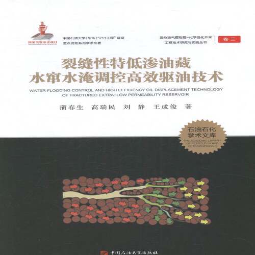 裂缝性特低渗油藏水窜水淹调控驱油技术蒲春生中国石油大学出版社