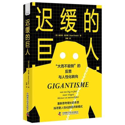 迟缓的巨人:“大而不能倒”的反思与人性化转向:van too big to fail naar trager, kleiner en 赫尔特·努尔斯中国科学技术出版社