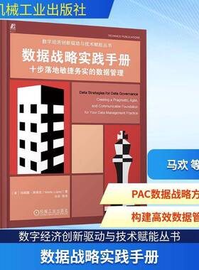 数据战略实践手册:十步落地敏捷务实的数据管理:creating a pragmatic, agile, and communicable fo玛丽露·洛佩兹机械工业出版社