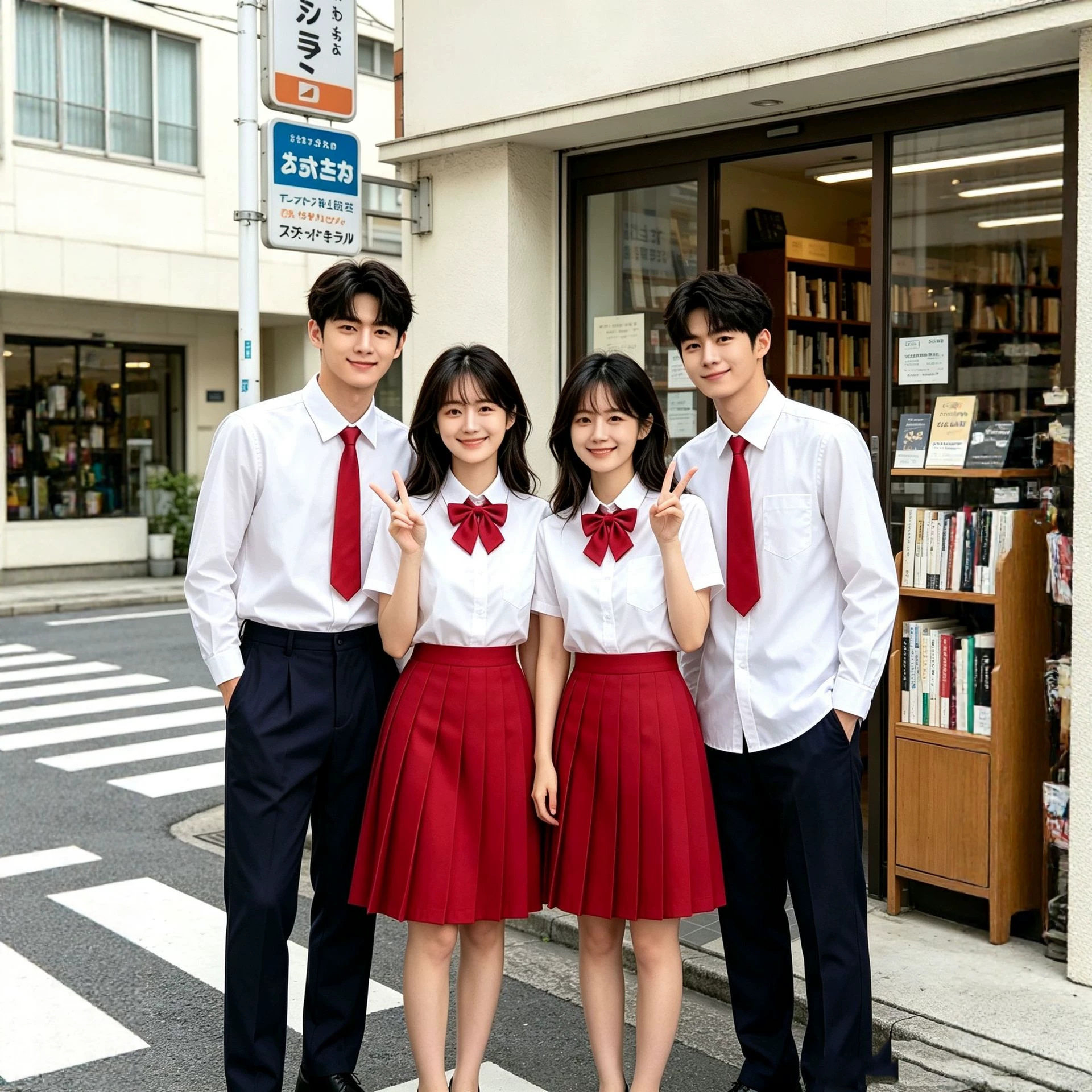 毕业班服学院风套装高中初中学生运动会校服合唱团诗歌朗诵演出服