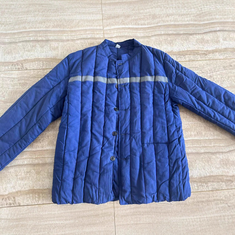 老式矿工下井防寒保暖棉服套装