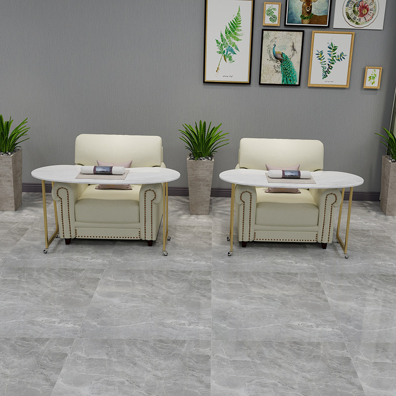 可移动美甲台单层日式美甲沙发桌