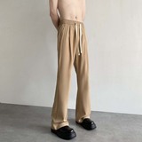 23垂感微喇小西裤男女潮流休闲阔腿直筒长裤504-K150-P40控58，男装休闲裤，星座504