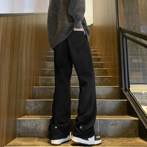 25新款男女牛仔裤休闲裤工装裤504-K821-P55控79（加绒P65控89）图片