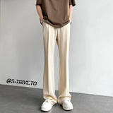 cleanfit高弹垂感喇叭西裤加长休闲裤-直播品控-504-K162-P55控78，男装西裤，星座504