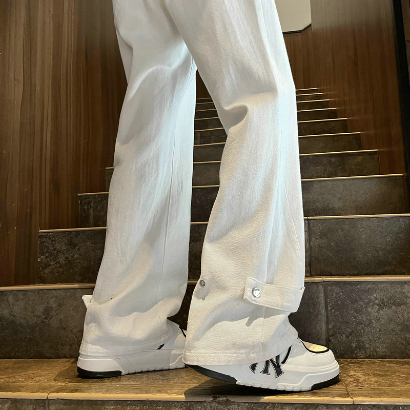 2026新款学生男女牛仔裤休闲裤工装裤长裤潮504-K821-P55控79，男装牛仔裤，星座504