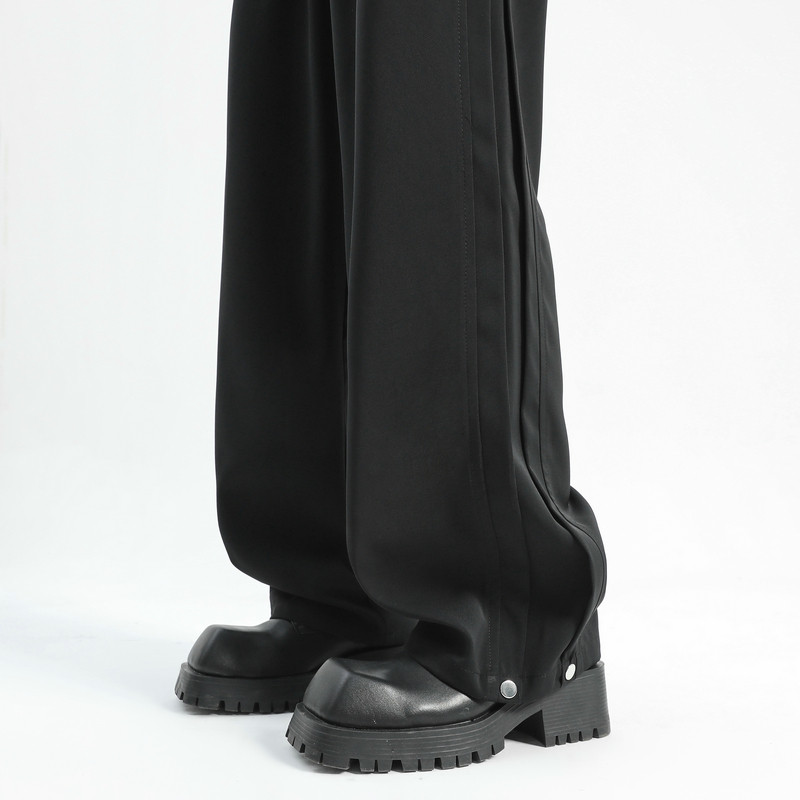 26新款潮牌美式高街解构设计西裤休闲直筒长裤504-K190-P55控78，男装西裤，星座504