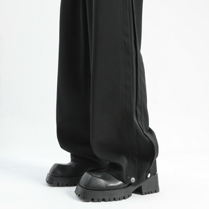 26新款潮牌美式高街解构设计西裤休闲直筒长裤504-K190-P55控78，男装西裤，星座504