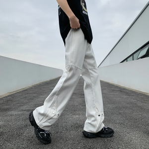 26新款男女学生美式高街牛仔裤休闲裤长裤潮504-K153-P55控78，男装牛仔裤，星座504