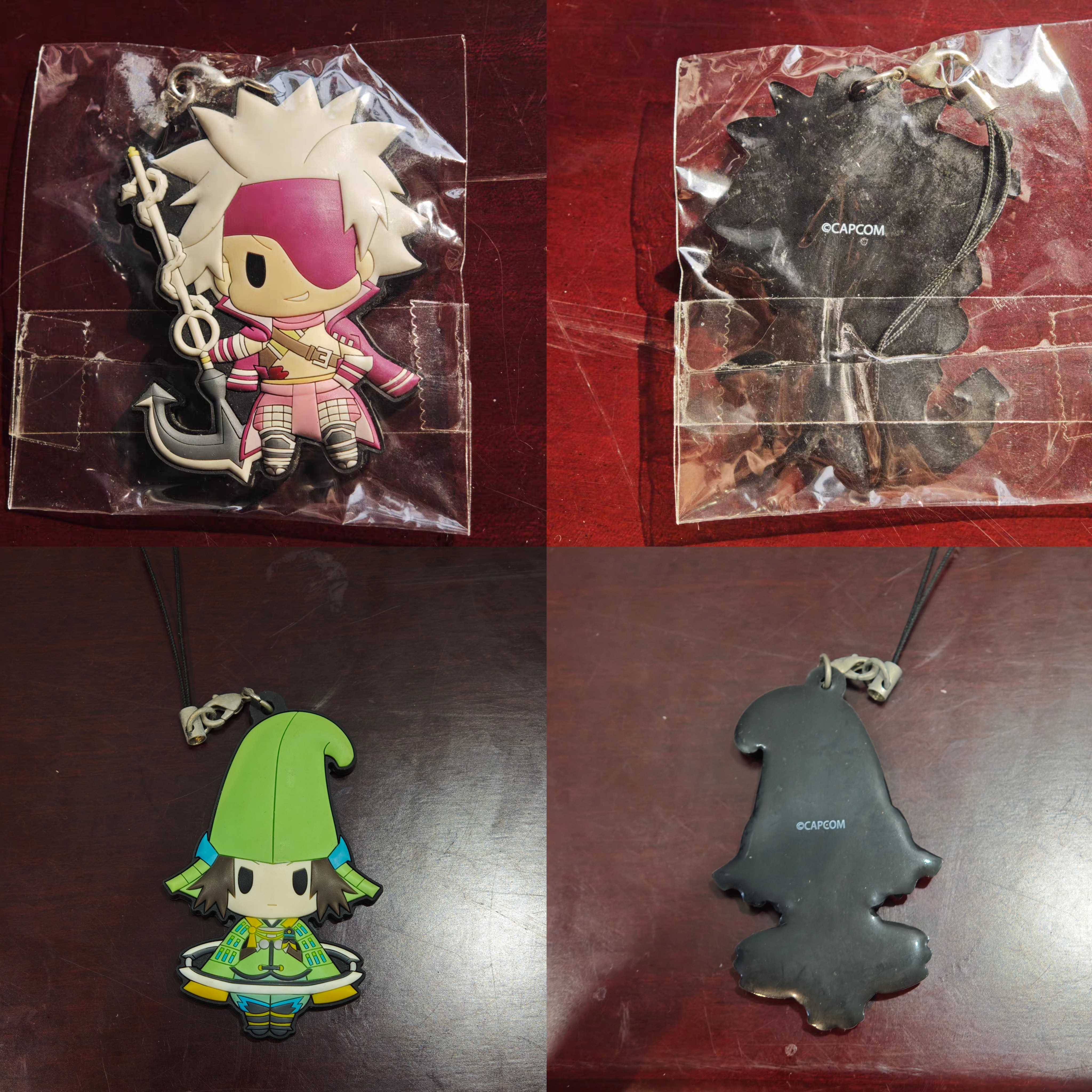 capcom卡普空战国basara橡胶挂件手机链长宗我部元亲现货毛利元就