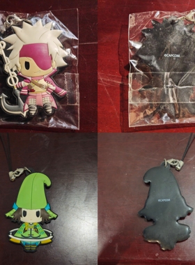 capcom卡普空战国basara橡胶挂件手机链长宗我部元亲现货毛利元就