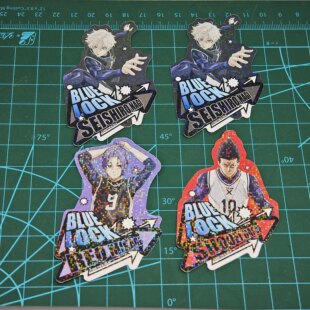 蓝色锁链蓝色禁区蓝色监狱食玩贴纸马狼照英今村游大剑城斩铁现货