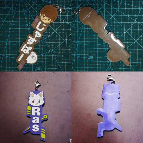 万代crazy raccoon 俱乐部Q版一番赏橡胶挂件手机链浣熊Ras