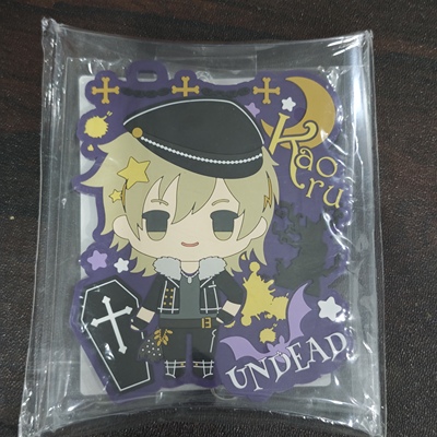 Taito偶像梦幻祭大号橡胶挂件背包链羽风薰hakaze kaoru促销现货