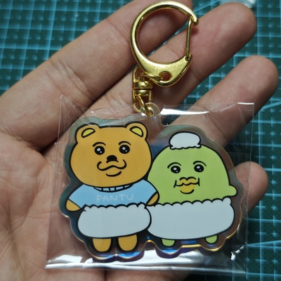 opanchuusagi内裤兔的朋友平面亚克力挂件手机链促销现货