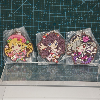 万代偶像大师灰姑娘女孩橡胶挂件手机链神崎兰子双叶杏一之濑志希