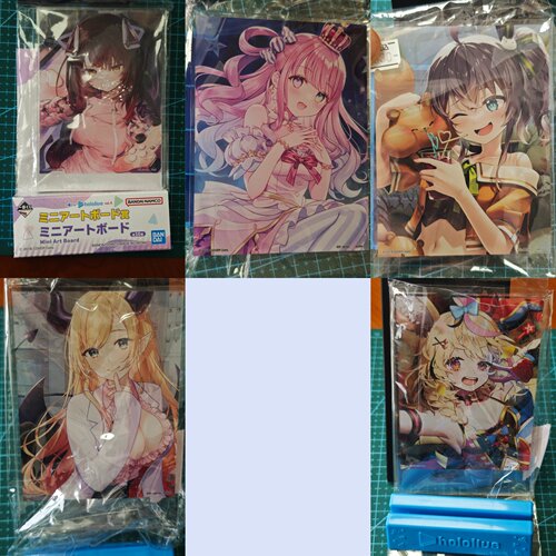 万代hololive亚克力立牌姬森璐娜萝卜子夏色祭癒月巧可尾丸波尔卡