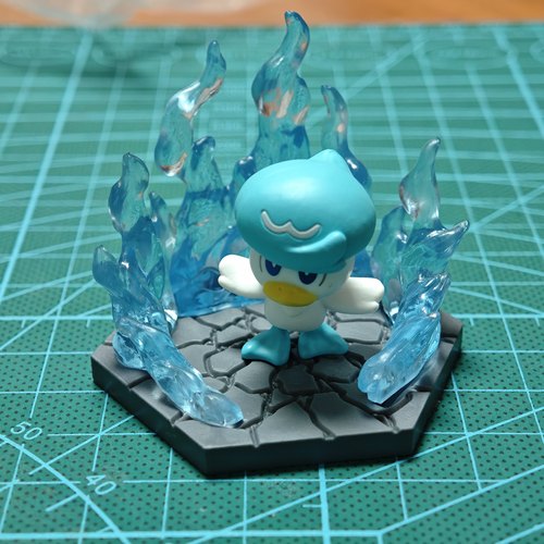 Tomy神奇宝贝宠物小精灵宝可梦扭蛋水系技能场景润水鸭促销现货