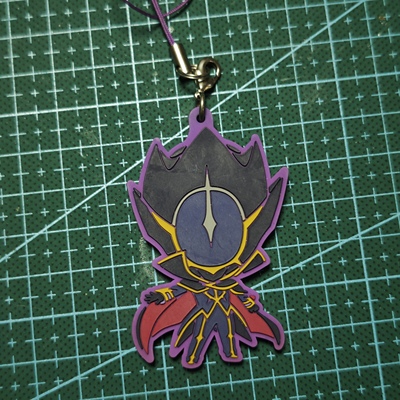 万代反叛的鲁路修Code Geass复活的鲁路修扭蛋橡胶挂件背包链ZERO