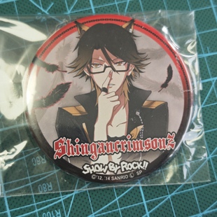 三丽鸥sanrio摇滚都市show by rock金属吧唧徽章刃促销现货