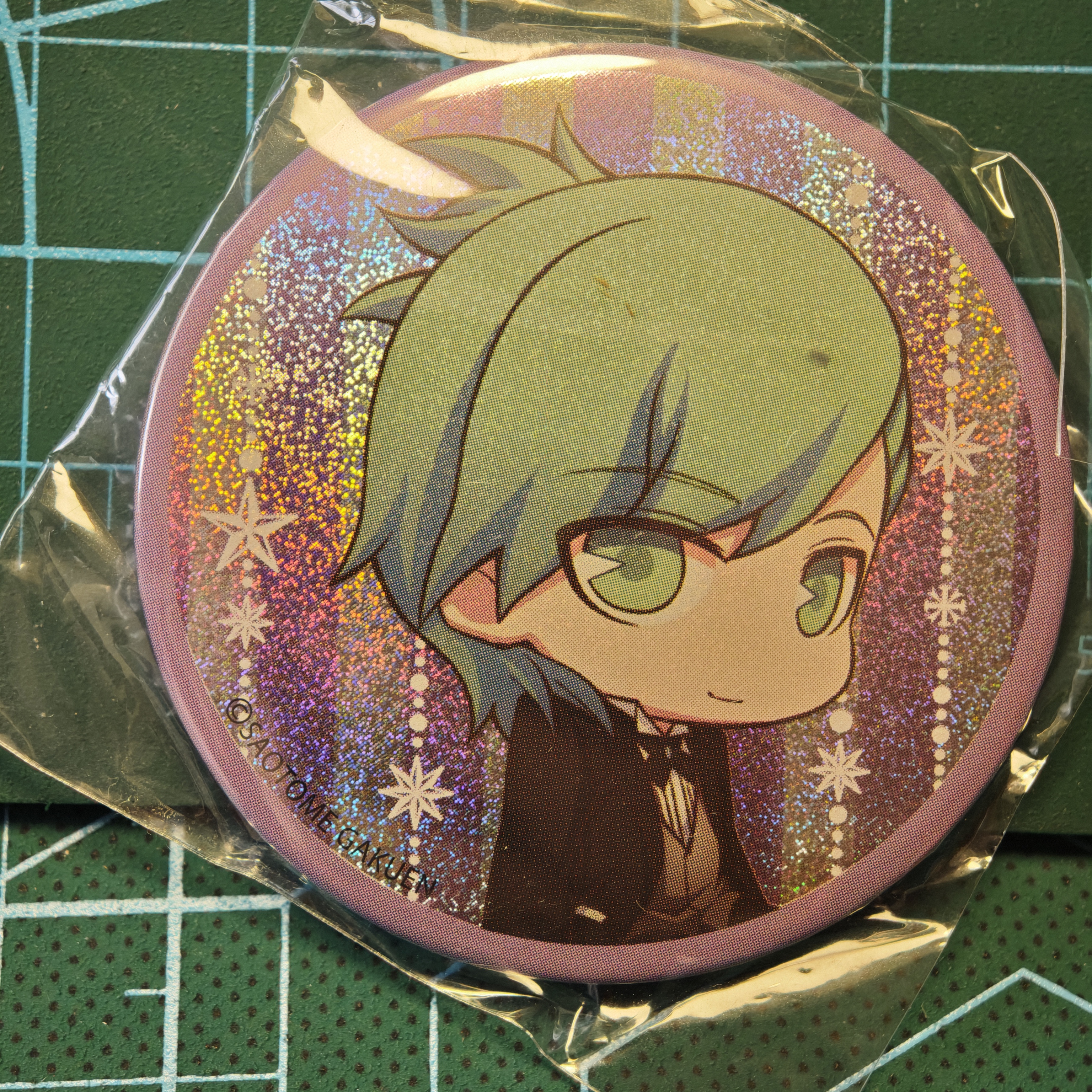 歌之王子殿下扭蛋Q版闪吧唧金属徽章美风蓝促销现货