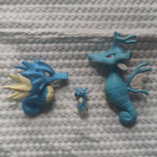 神奇宝贝宠物小精灵宝可梦Tomy扭蛋立体图鉴墨海马海刺龙王促销