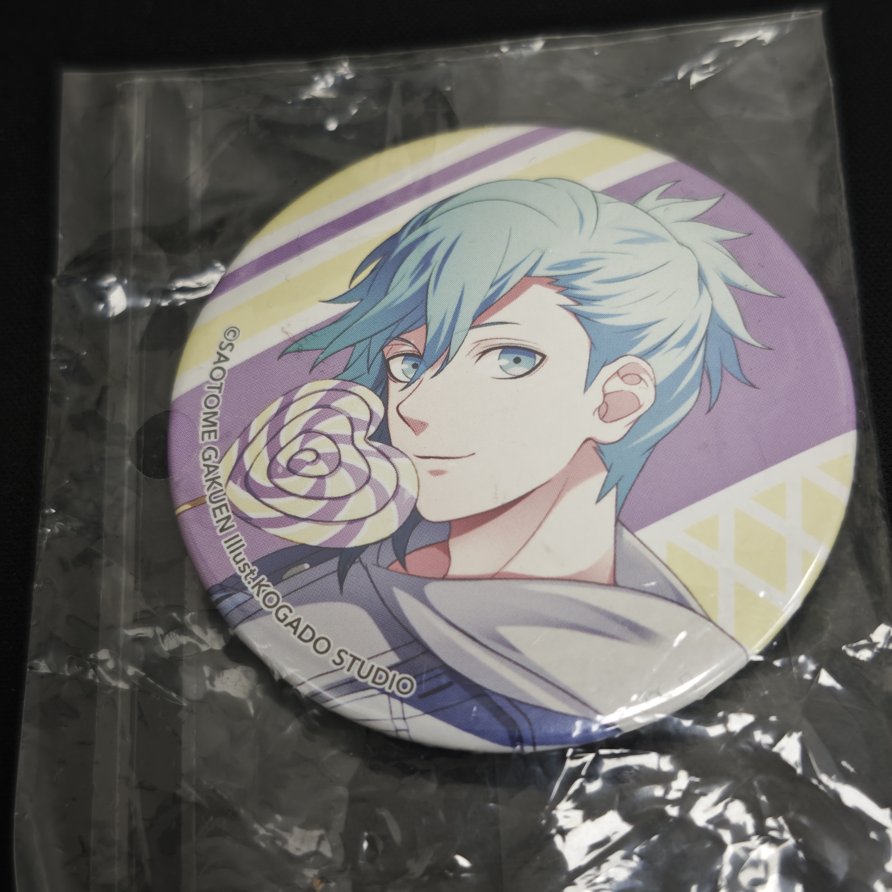 歌之王子殿下棒棒糖吧唧金属徽章美风蓝促销现货