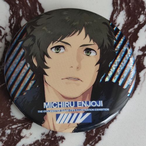 偶像大师 SideM FiFS圆城寺道流金属闪吧唧徽章促销现货