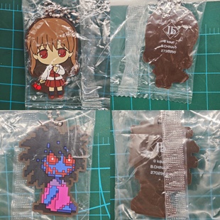 万代IB恐怖美术馆扭蛋橡胶挂件手机链伊布青之人形促销现货