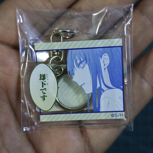 漫福抽番 坠落JK与废人教师 名言平面亚克力挂件手机链落合扇言