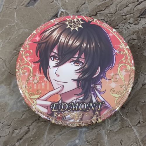 梦王国与沉睡的100王子金属吧唧徽章EDMONT艾德蒙德促销现货