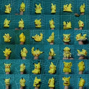 神奇宝贝宠物小精灵宝可梦万代食玩盒蛋指人剧场版皮卡丘促销