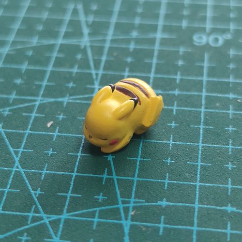 Tomy神奇宝贝宠物小精灵宝可梦剧场版扭蛋摇篮睡眠皮卡丘现货促销