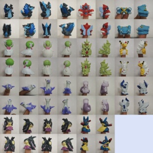 神奇宝贝宠物小精灵万代Mega指人巨钳螳螂巨金怪大嘴娃班基拉斯