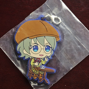 万代偶像大师SideM扭蛋橡胶挂件手机链柏木翼促销现货