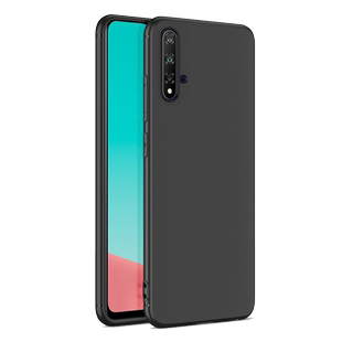 华为5pro手机壳防摔硅胶nova5pro黑色全包软套磨砂薄SEA-AL10全包男女款时尚个性创意潮华为nova5pro保护套