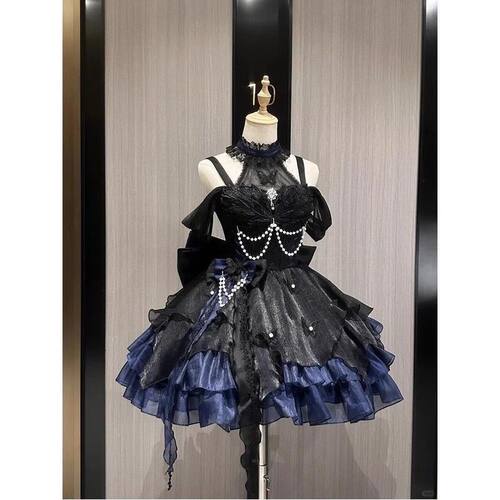 天鹅湖现货公主礼服千金lolita蝴蝶洛丽塔成人礼蓬蓬裙生日